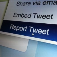 Twitter allowed abusive message on its platform